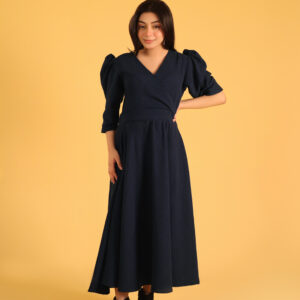 The Indigo Iris Dress